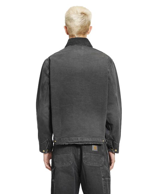 Carhartt Gray Og Detroit Jacket for men