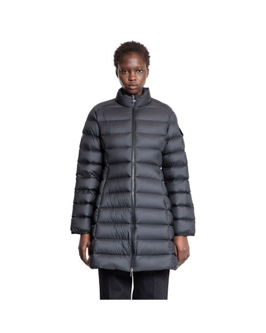 MONCLER Igesse nylon long down jacket