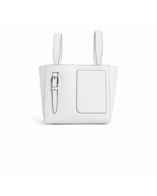 Valextra White Top Handle Bags