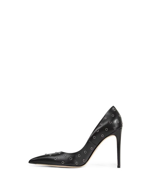 McQueen Black Skull Pump