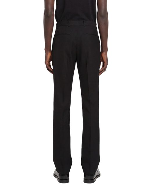 Valentino Black Wool Trousers for men