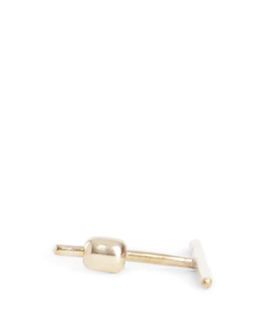 Shihara Brown Single Post Pierce Earring