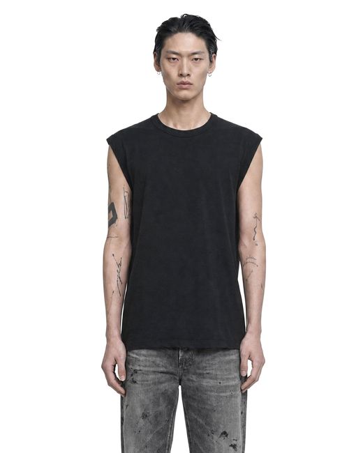 James Perse Black La Muscle Tank for men