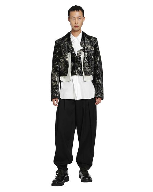 Comme des Garçons Black Layered Blazer for men