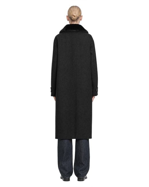 Our Legacy Black Tundra Coat