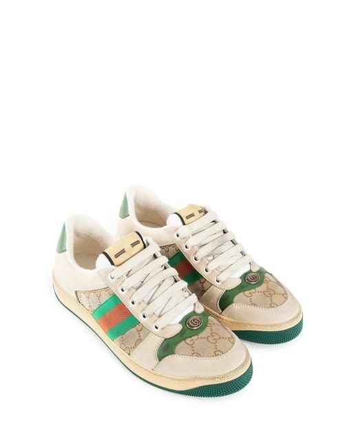 Gucci Green Screener Sneakers