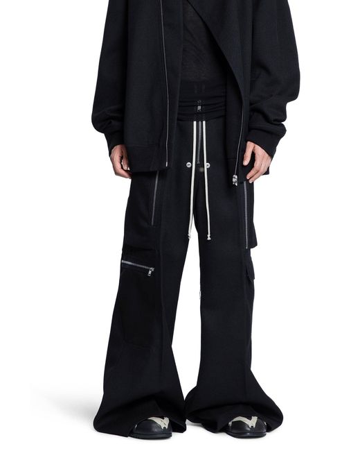 Rick Owens Black Concordians Cargobelas for men