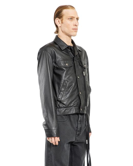 Ann Demeulemeester Gray Raf 5 Pocket Standard Blouson for men