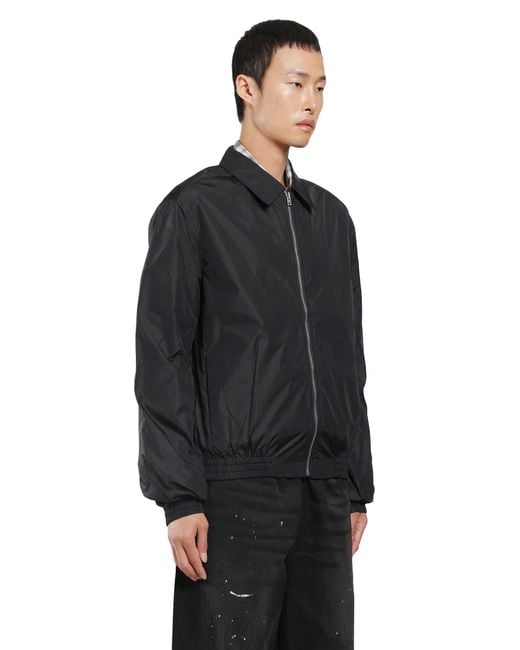 Acne Black Lightweight Nylon Jacket for men
