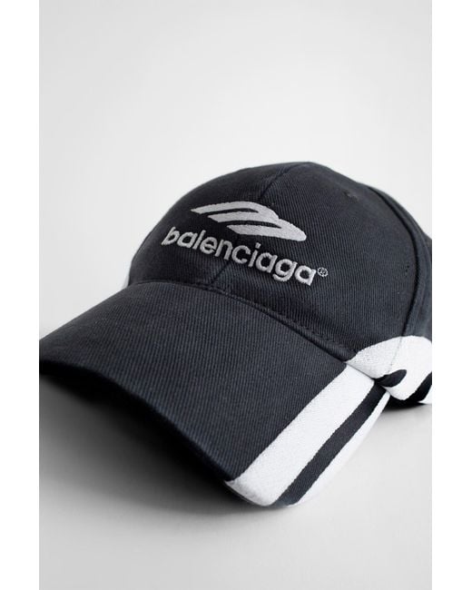 Balenciaga Black Hats for men