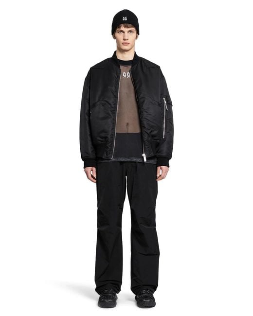 44 Label Group Black Profiler Bomber for men