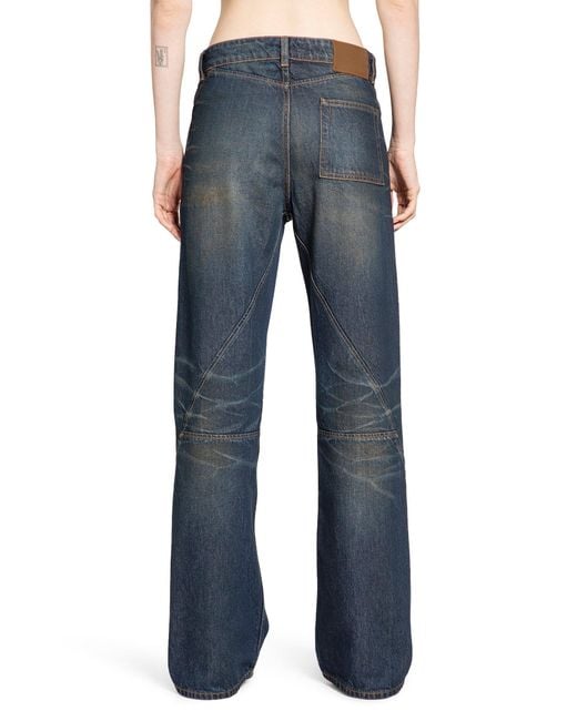 Our Legacy Blue Moto Cut Jeans