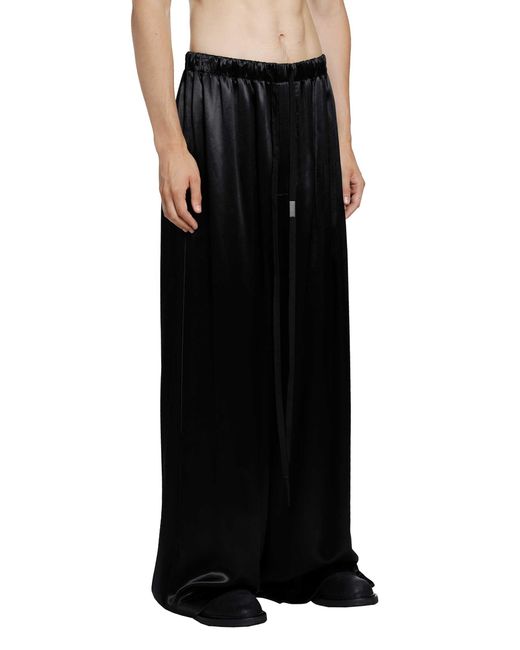 Ann Demeulemeester Black Albertus Relaxed Lounge Pants for men