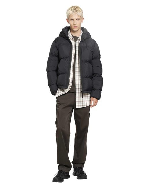 Stone Island Gray 2100031 60/2 Cotton Jersey for men
