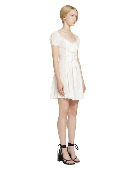Daisy London White Terrestrial Dress