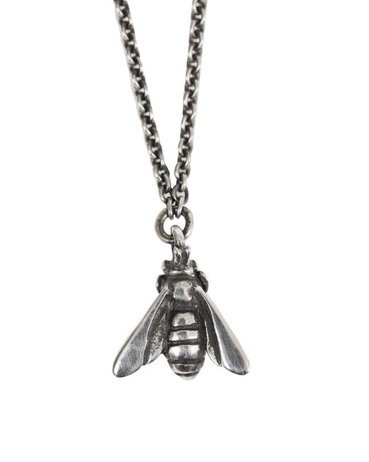Werkstatt:münchen Metallic Chain Mini Bee for men