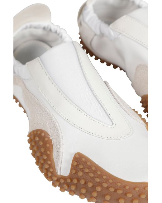 PUMA White Mostro Move Sneakers