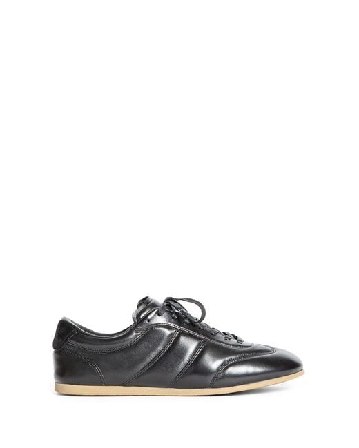 Lemaire Black Soft Runner Sneakers