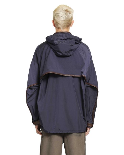 Loewe Blue Hooded Jacket for men
