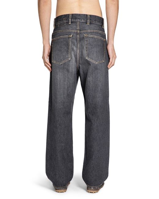 MYTHINKS Black My Basic Denim Pants for men