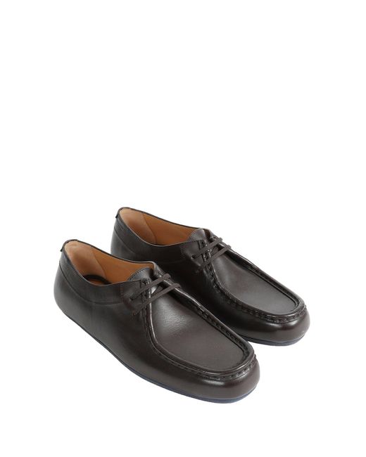 Jil Sander Black Hood Lace-Up Shoe for men