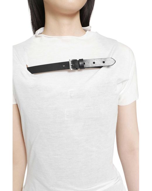 Dilara Findikoglu White Spell The Words T-Shirt