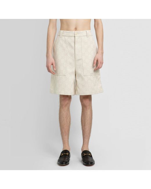 Gucci Natural Shorts for men