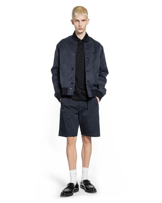 Massimo Osti Studio Black Polo Shirt for men