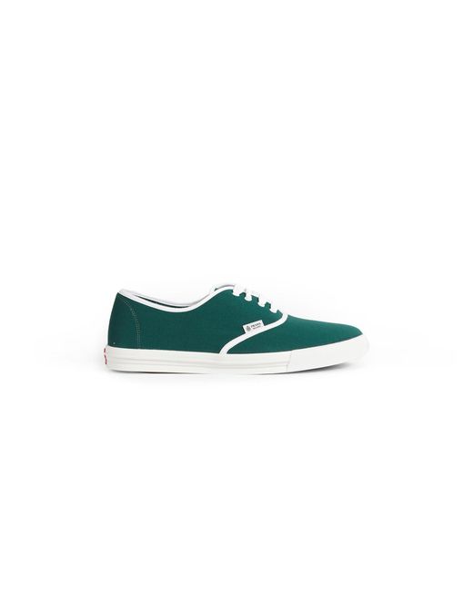 Prada Green Drill Sneakers for men