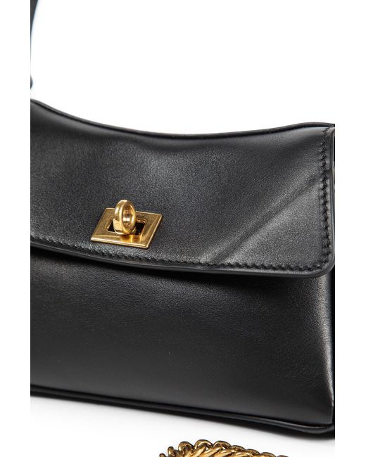 Balenciaga Black Rodeo Bag With Chain Nano