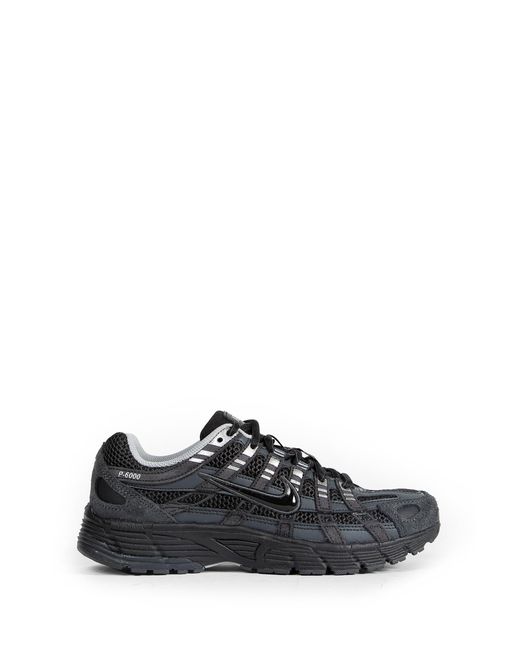 Nike Black P-6000 Suede Sneakers for men