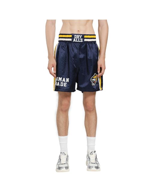 Human Made Blue Game Shorts for men