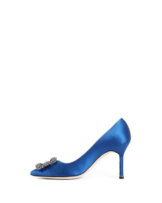 Manolo Blahnik Blue Olo Blahnik Pumps