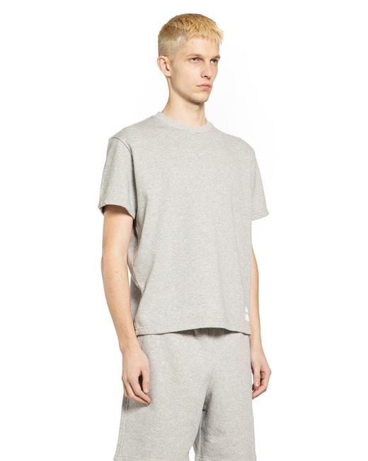 Givenchy Gray Short Sleeve Sweatshirt for men