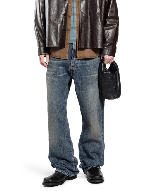 Our Legacy Blue Third Cut Jeans for men