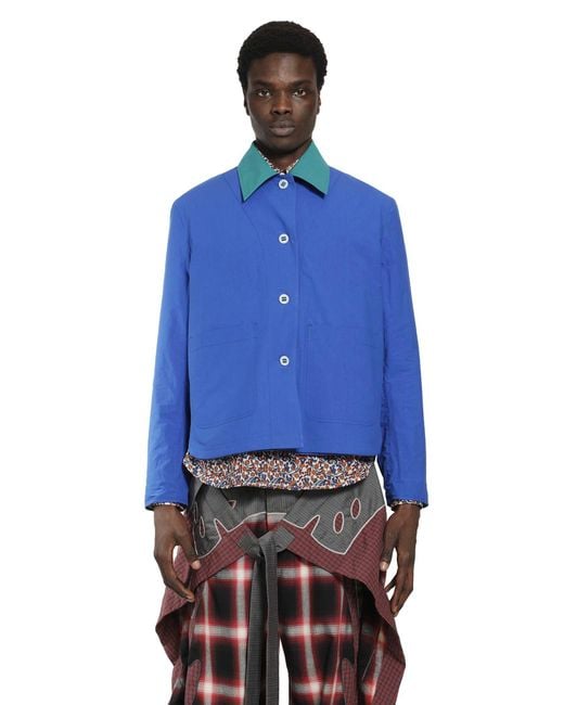 Craig Green Blue Reversible Worker Jacket for men