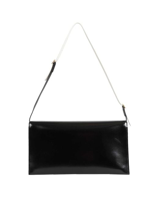 Jil Sander Black File Medium Bag