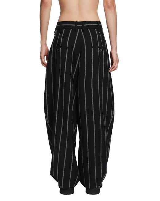 Uma Wang Black Patina Pants for men