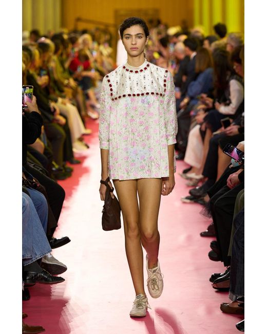 Miu Miu White Gymnasium Sneakers