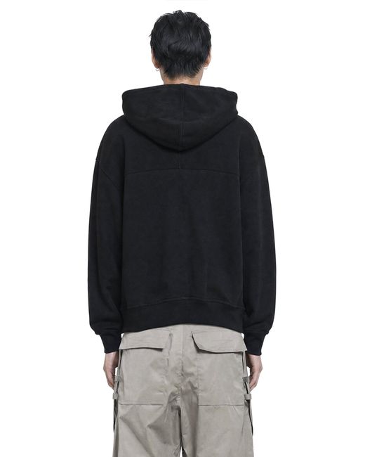 Rick Owens Black Tower Windbreaker for men