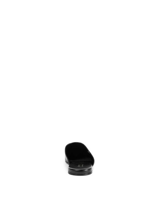 Gucci Black Lucy Leather Mules for men
