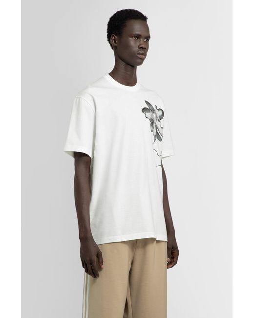 Y-3 White T-shirts for men