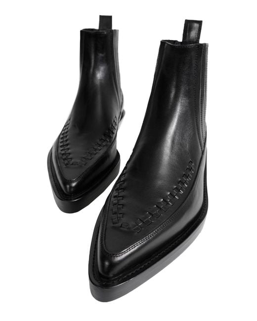 Ann Demeulemeester Black Ro Chelsea Boots for men