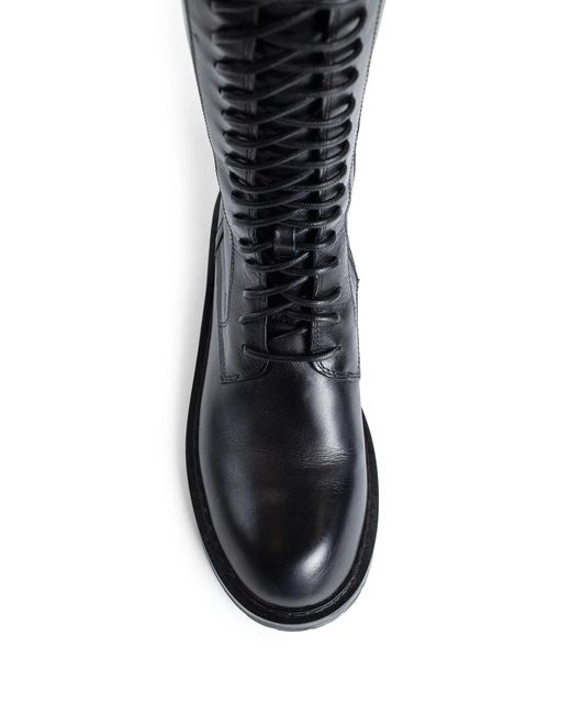Ann Demeulemeester Black Boots