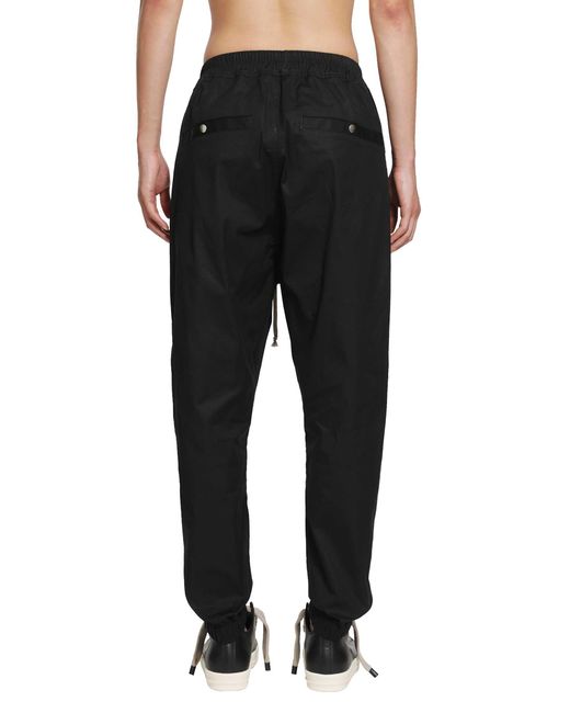 Rick Owens Black Tower Tecuatl Track Pants for men