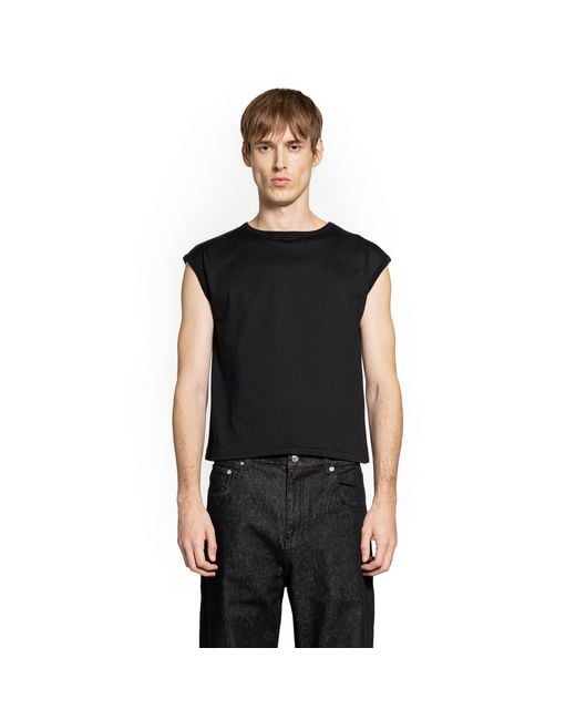 Second Layer Black Crail Tap Tee for men