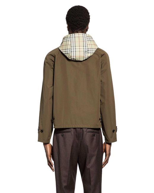 Burberry Green Light Jackets for men