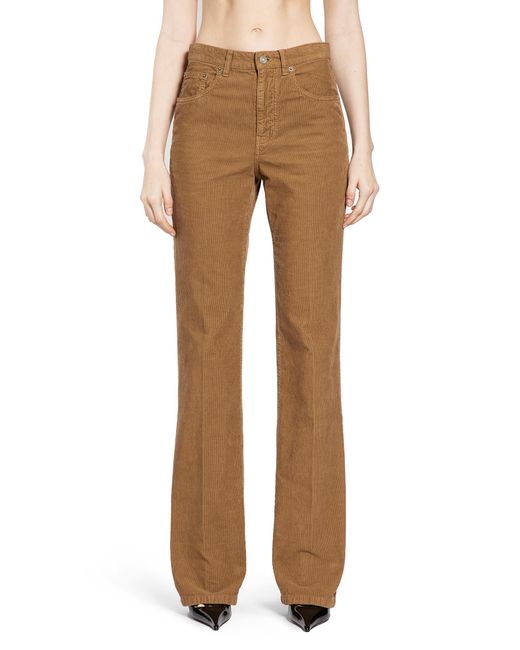 Saint Laurent Brown Clyde Pants