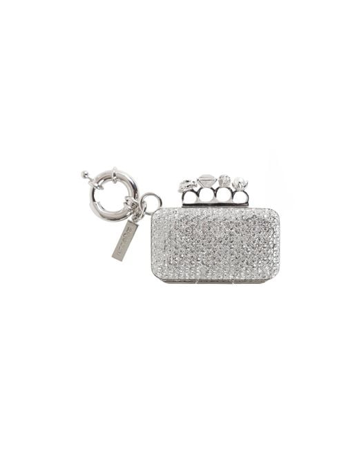 McQueen White Knuckle Clutch Charm