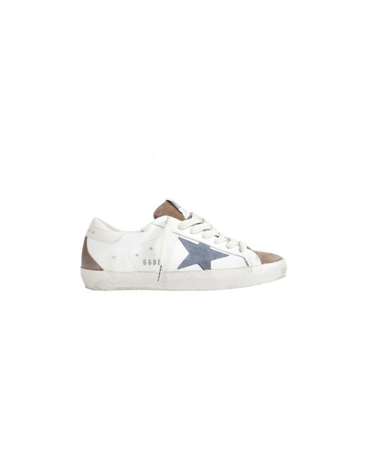 Golden Goose Deluxe Brand Metallic Super-Star Sneakers for men